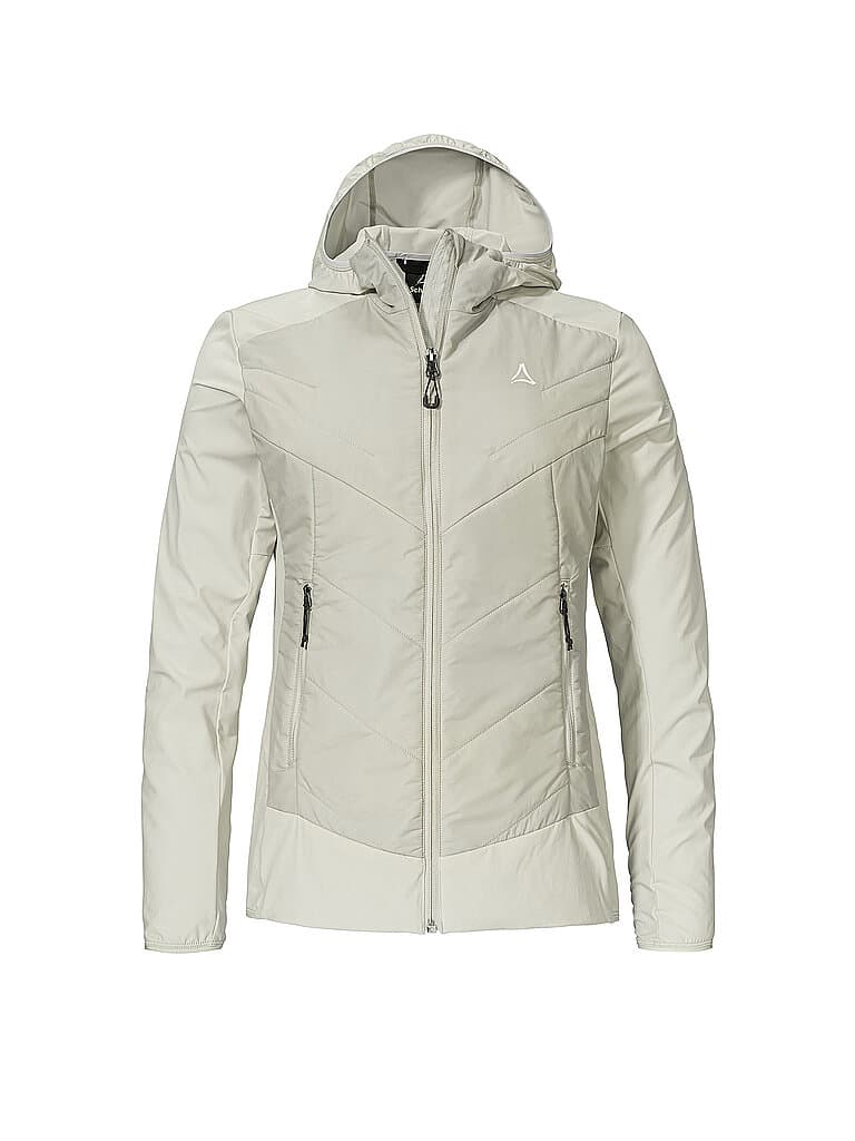 SCHÖFFEL Damen Hybridjacke Style Blaueis Hoodie creme | 42