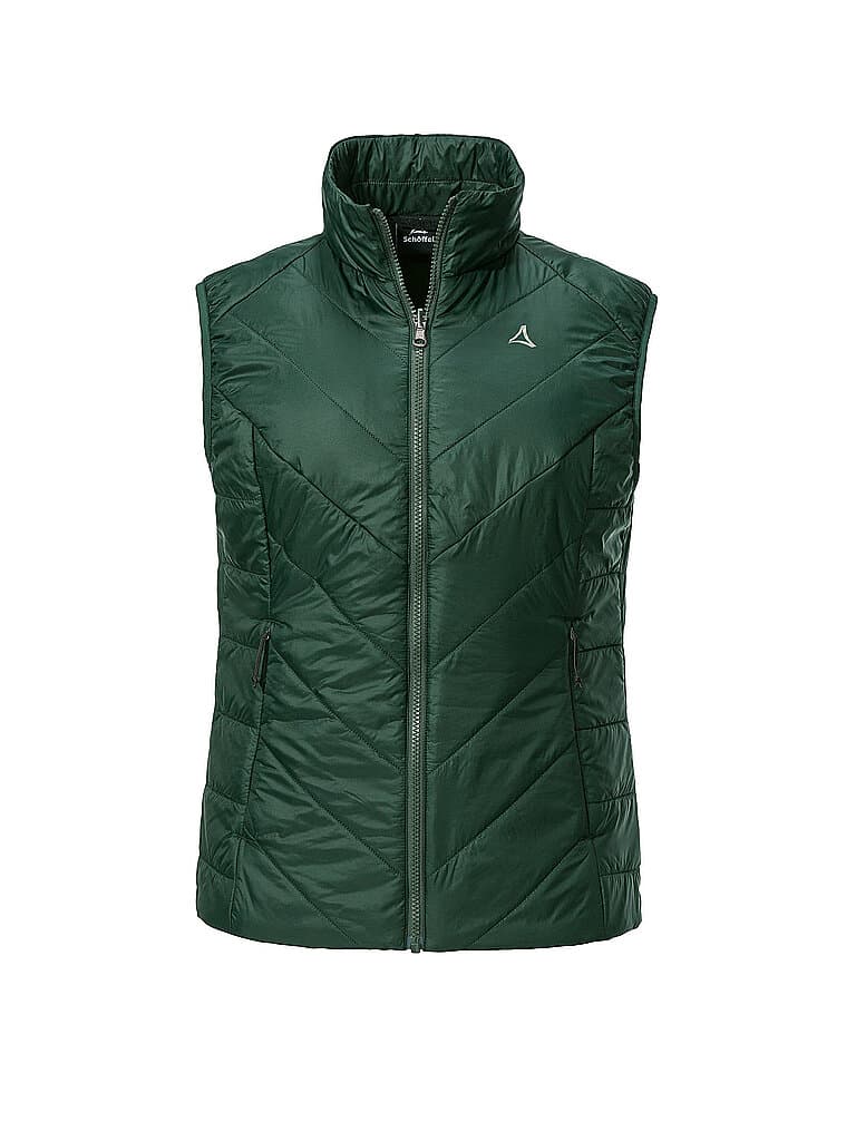 SCHÖFFEL Damen Isoweste Yew ZipIn dunkelgrün | 40
