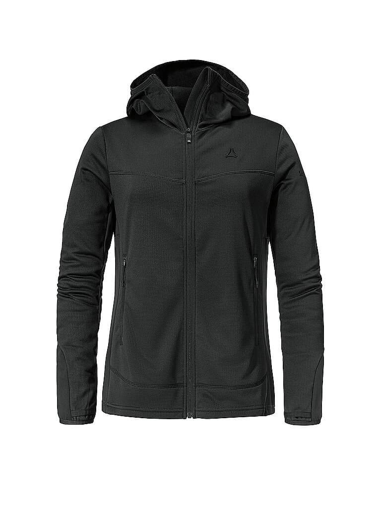 SCHÖFFEL Damen Fleecejacke Milagle Hoodie schwarz | 48