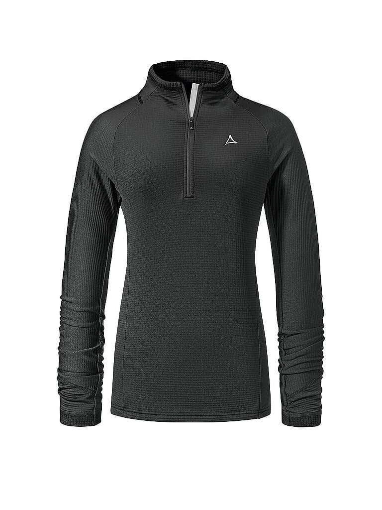 SCHÖFFEL Damen Funktions Zipshirt Cascata schwarz | 48