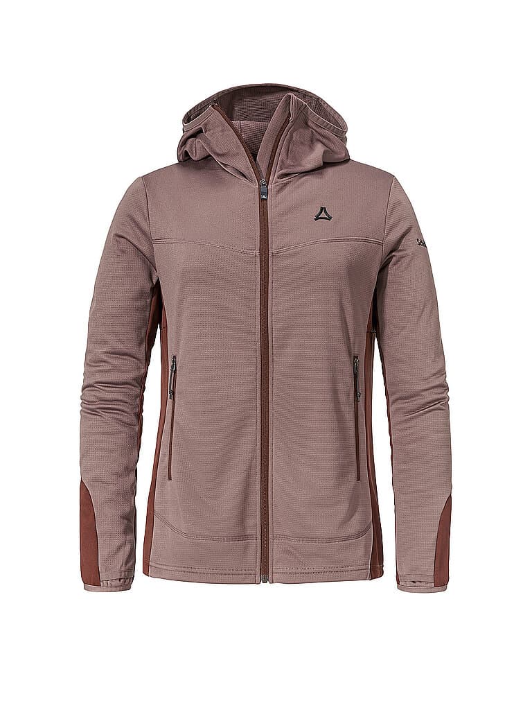 SCHÖFFEL Damen Fleecejacke Milagle Hoodie kupfer | 44