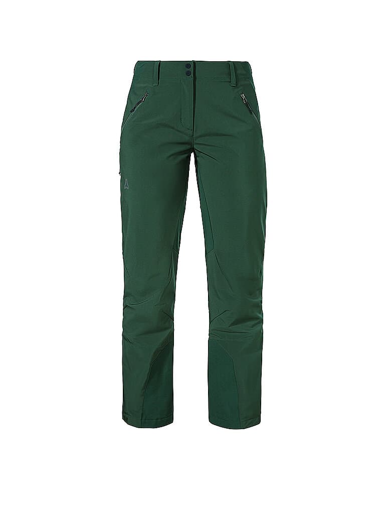 SCHÖFFEL Damen Touren Softshellhose Milagle dunkelgrün | 46