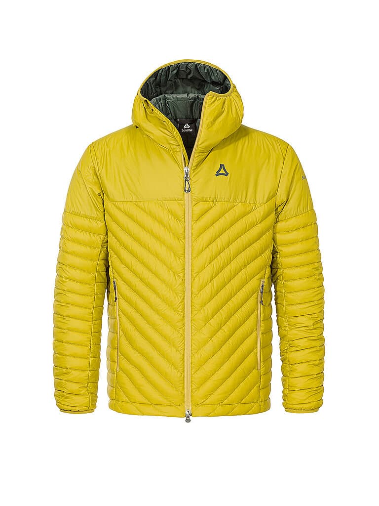 SCHÖFFEL Herren Isojacke Cascata Down Hoodie gold | 52