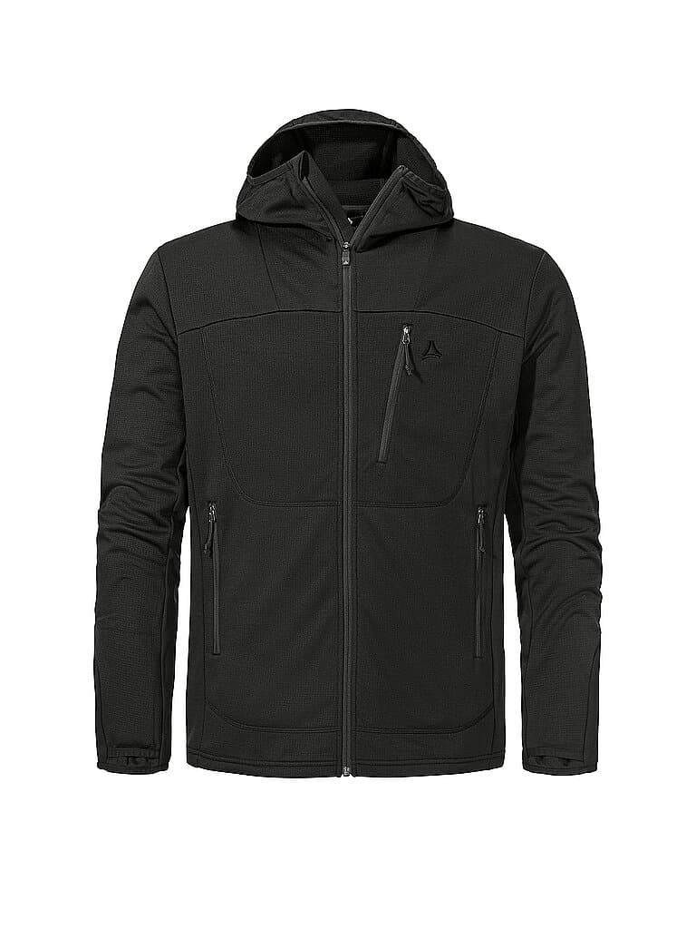 SCHÖFFEL Herren Fleecejacke Milagle Hoodie schwarz | 58