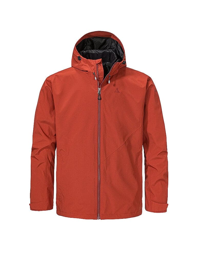 SCHÖFFEL Herren Wanderjacke Yew 2L ZipIn Hoodie rot | 58