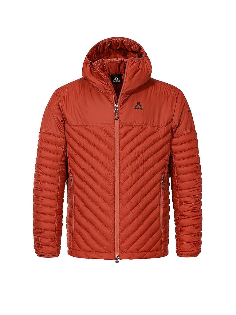 SCHÖFFEL Herren Isojacke Cascata Down Hoodie rot | 58