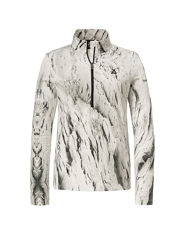 SCHÖFFEL Damen Unterzieh Zipshirt Schöffel x Tom Hegen weiss | 42