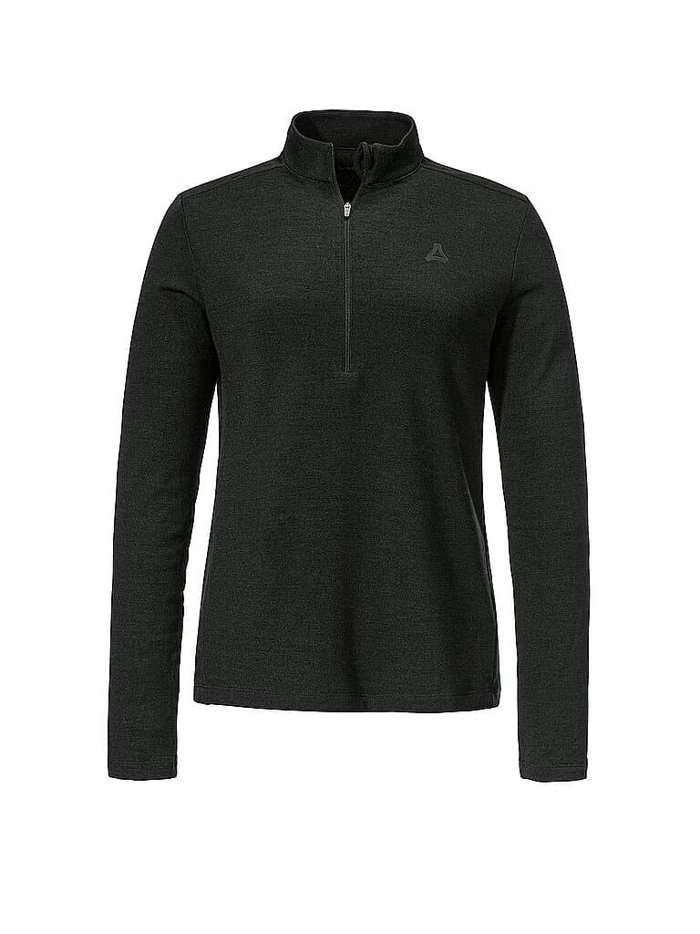 SCHÖFFEL Damen Unterzieh Zipshirt Style Canyfer schwarz | 38