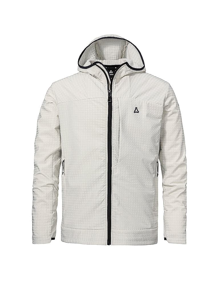 SCHÖFFEL Herren Fleecejacke Enixa Hoodie hellgrau | 58