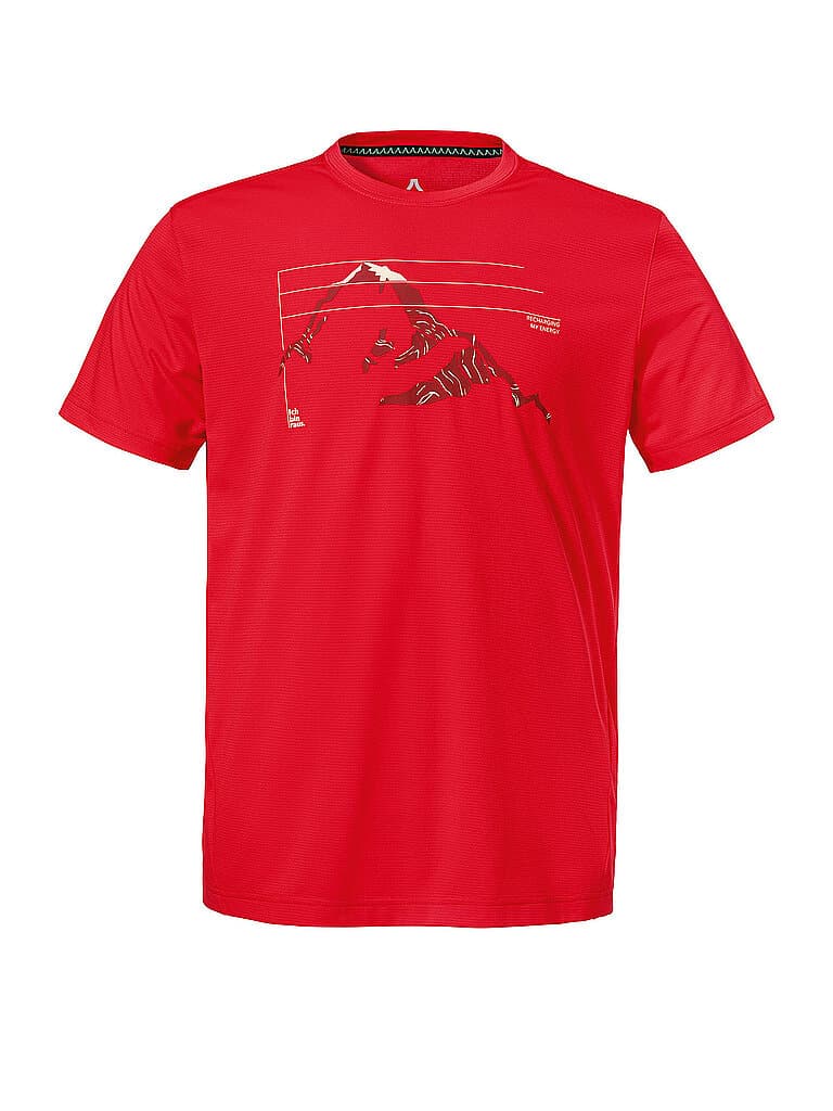SCHÖFFEL Herren Funktionsshirt Circ Sulten M rot | 56