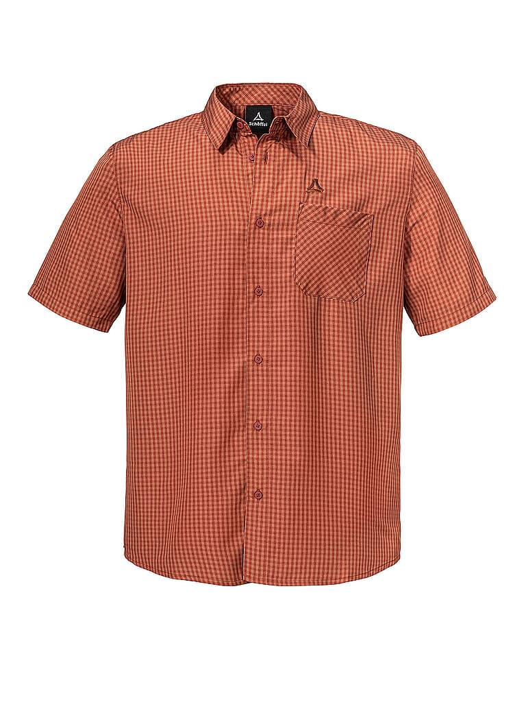SCHÖFFEL Herren Hemd Circ Style Dalfoss kupfer | 56