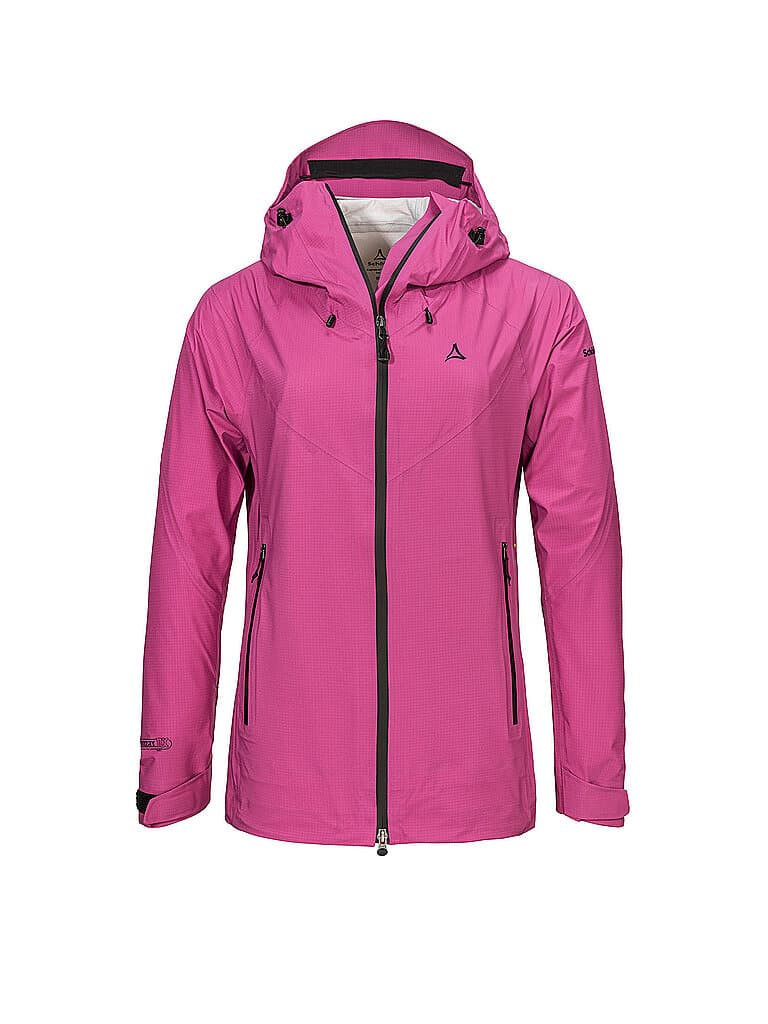 SCHÖFFEL Damen Wanderjacke Mountain Style Blaueis 3L pink | 42
