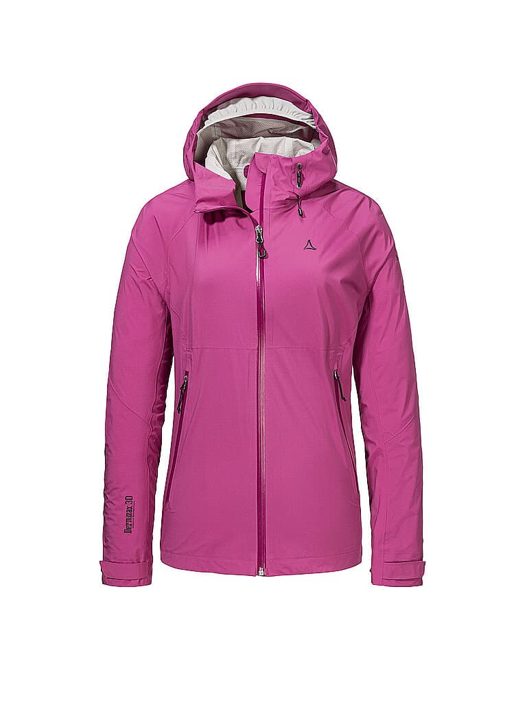 SCHÖFFEL Damen Wanderjacke Vistdal 2,5L Hoodie L pink | 46