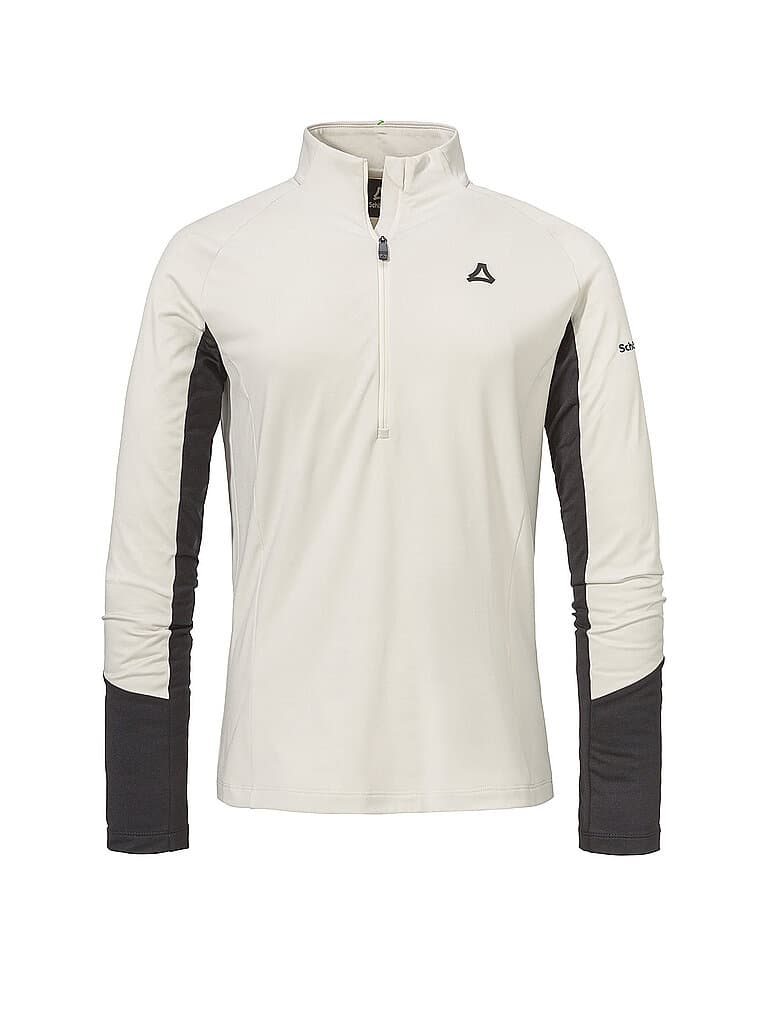 SCHÖFFEL Damen Unterzieh Zipshirt Style Safoon creme | 46
