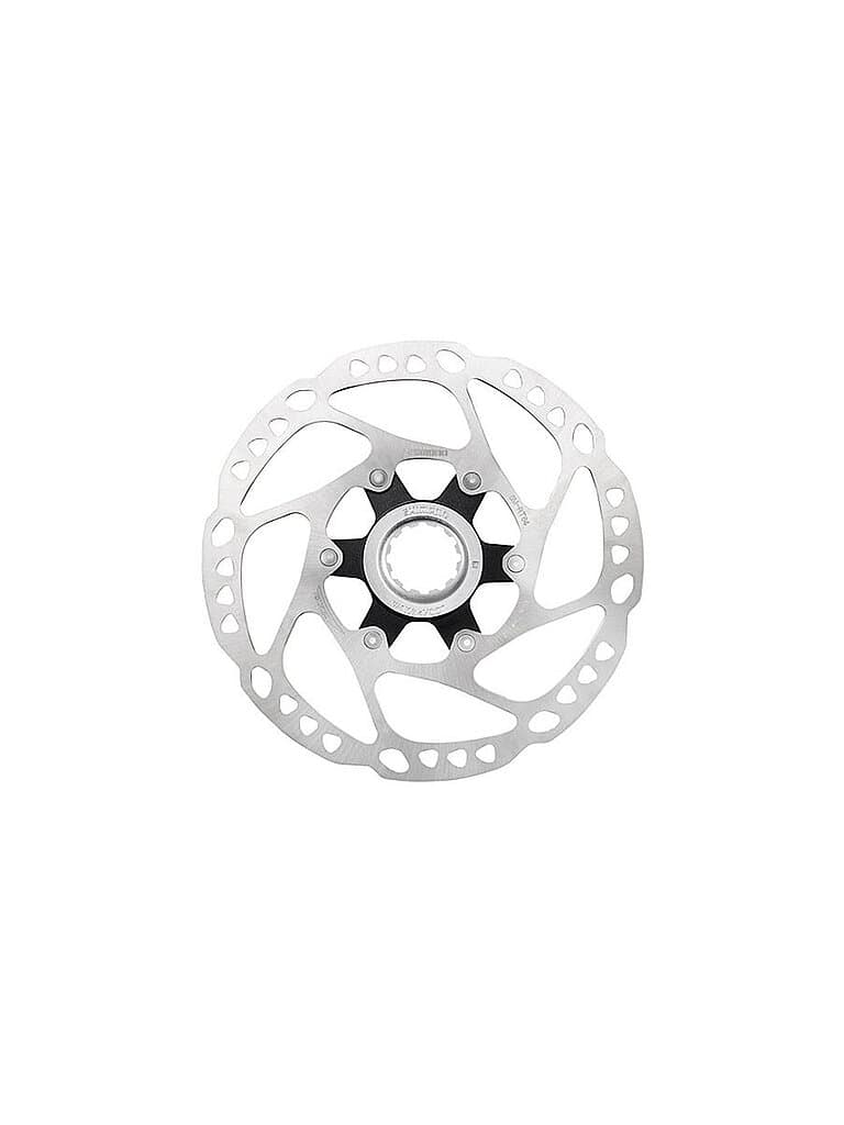 SHIMANO Fahrrad Bremsscheibe Deore RT64 203mm CL silber