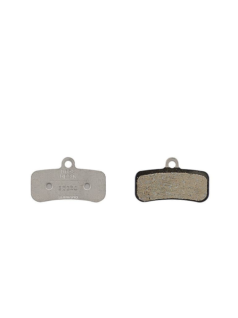 SHIMANO Scheibenbremsbelag D03S 4 Kolben RX Resin silber