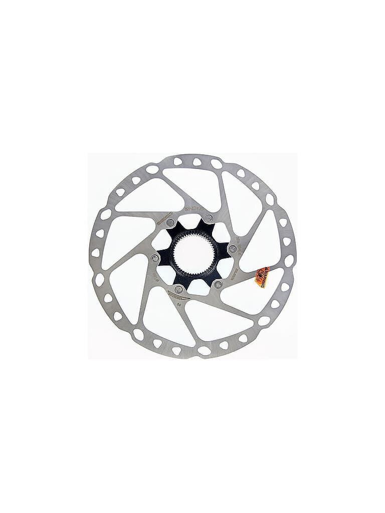 SHIMANO Bremsscheiben MD-DISC DEORE RT64 180mm Center Lock silber