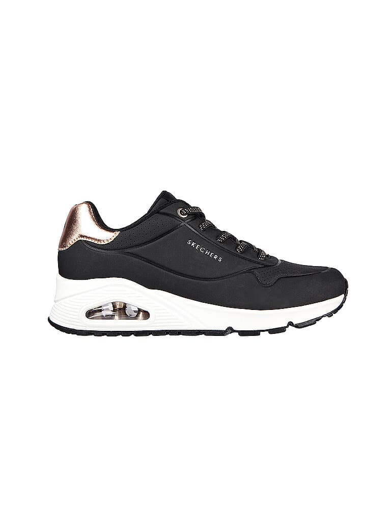 SKECHERS Damen Sneaker Uno Shimmer Away schwarz | 42