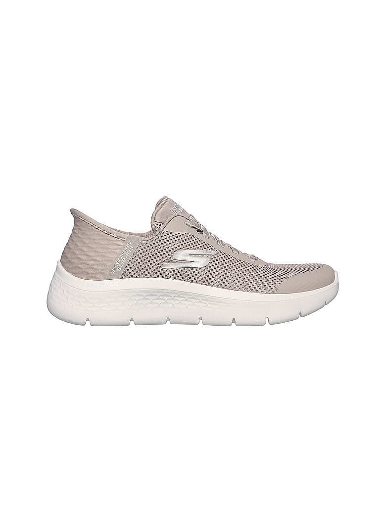 SKECHERS Damen Sneaker Slip-In Go Walk Flex beige | 36