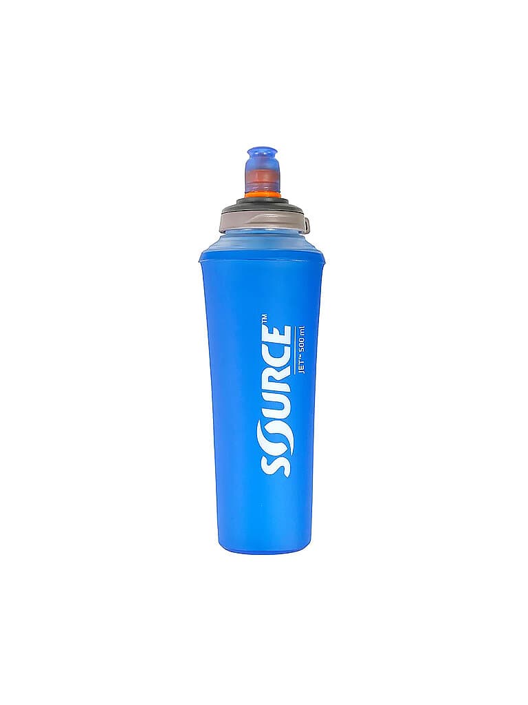 SOURCE Faltbare Flasche Jet 500ml blau