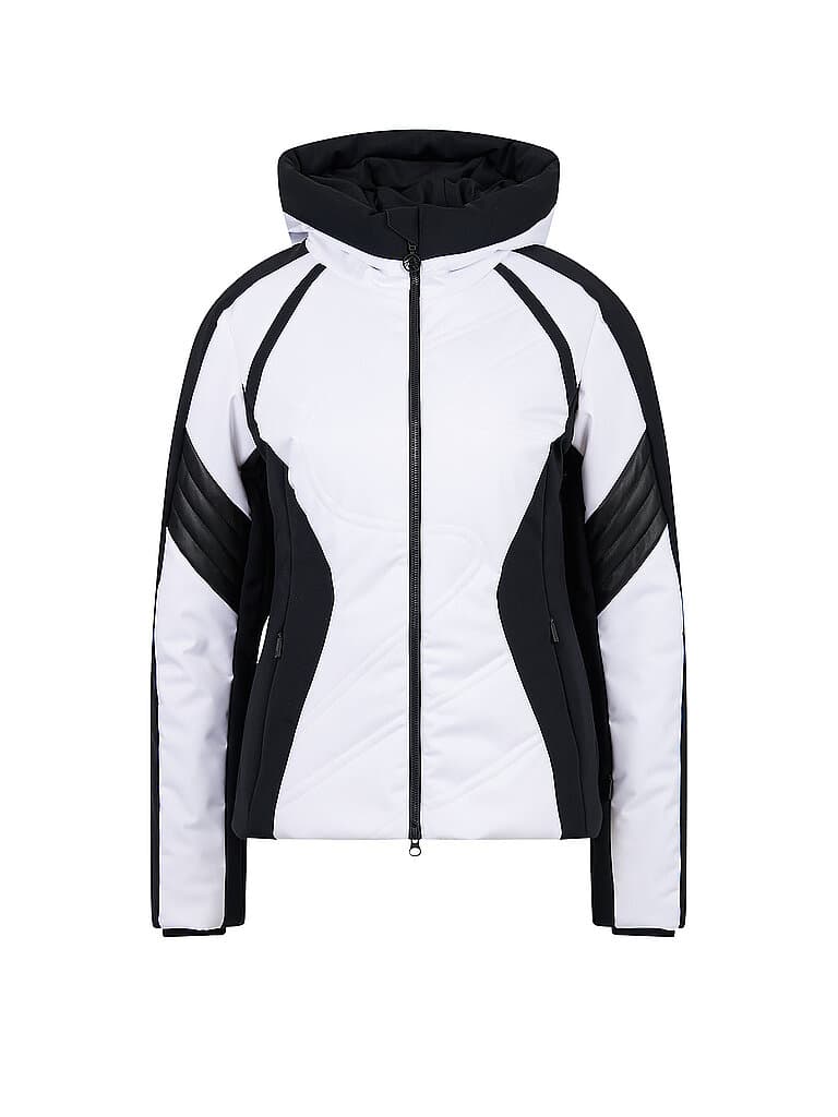 SPORTALM Damen Skijacke mit Kunstleder weiss | 44