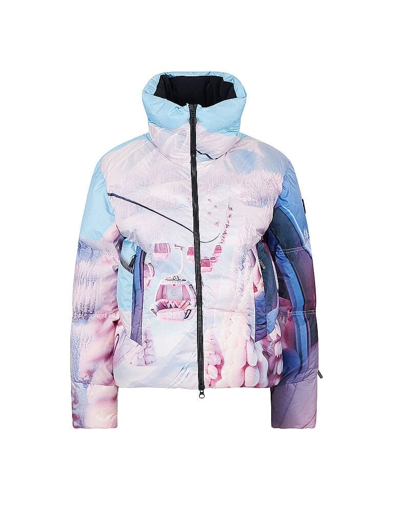 SPORTALM Damen Daunen Skijacke mit exklusivem Print bunt | 42