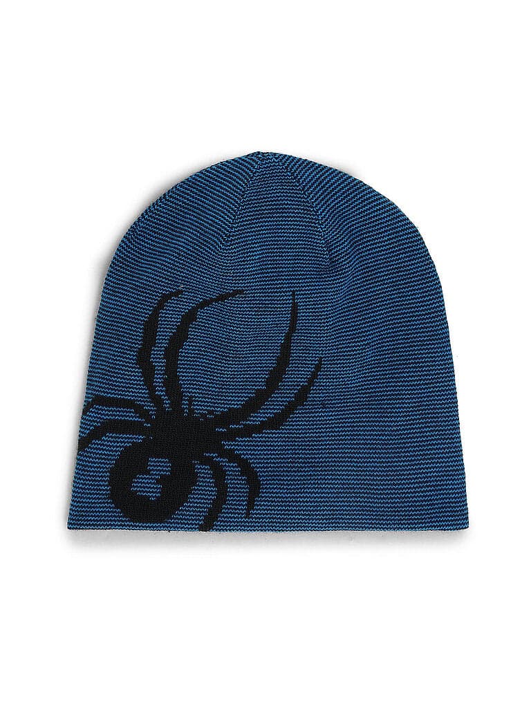 SPYDER Kinder Mütze Reversible blau