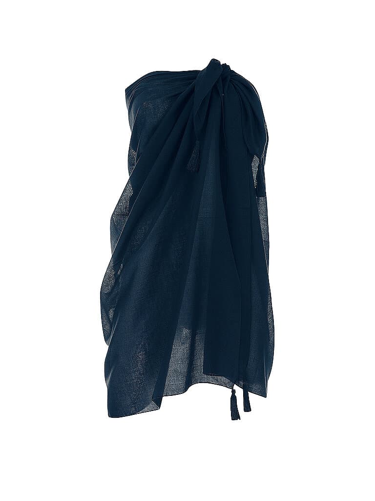 SUNFLAIR Damen Pareo dunkelblau