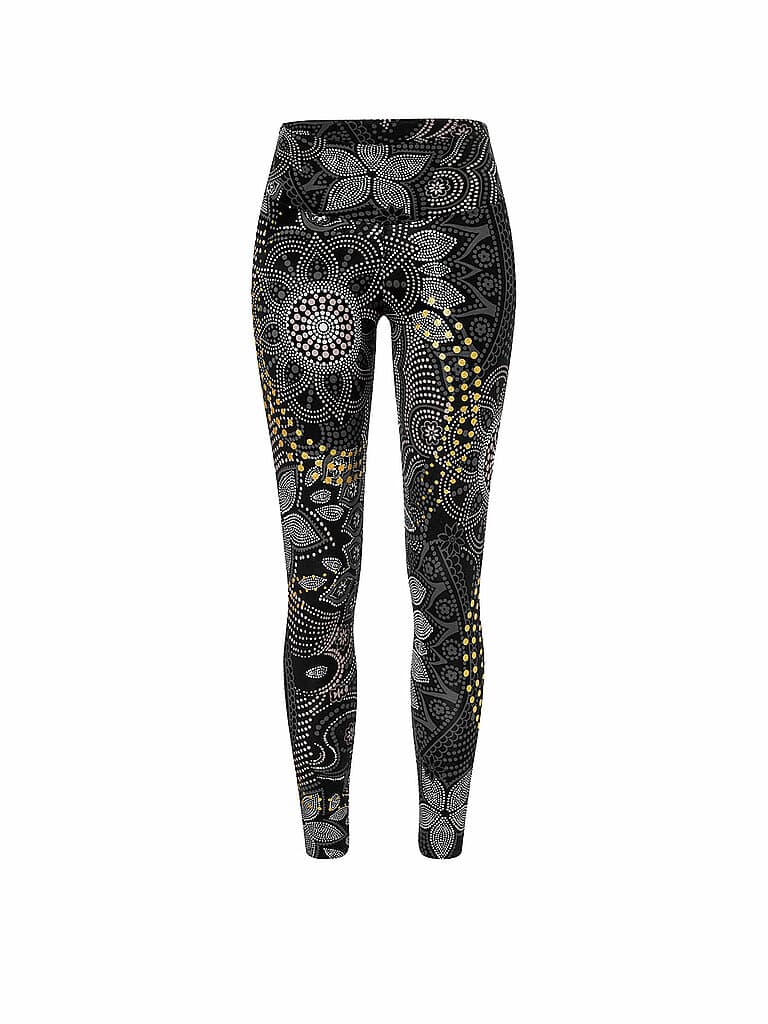 THE SPIRIT OF OM Damen Yogatight Maui schwarz | L