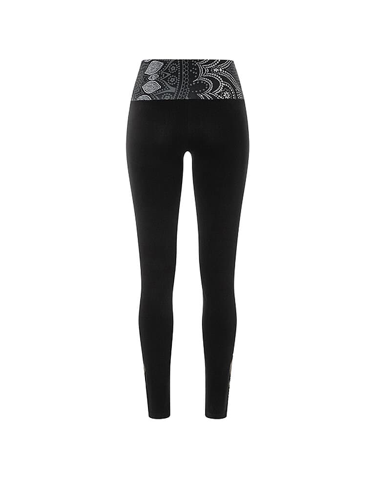 THE SPIRIT OF OM Damen Yogatight Maui Madhya schwarz | L