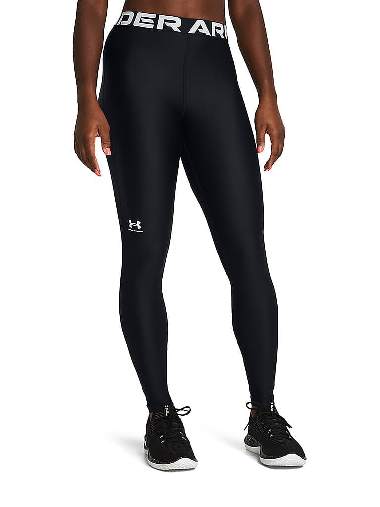UNDER ARMOUR Damen Fitnesstight HeatGear® Authentics schwarz | XL