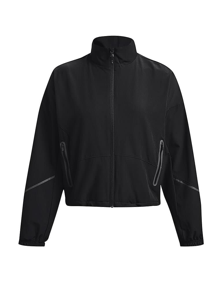 UNDER ARMOUR Damen Fitnessjacke UA Unstoppable schwarz | L