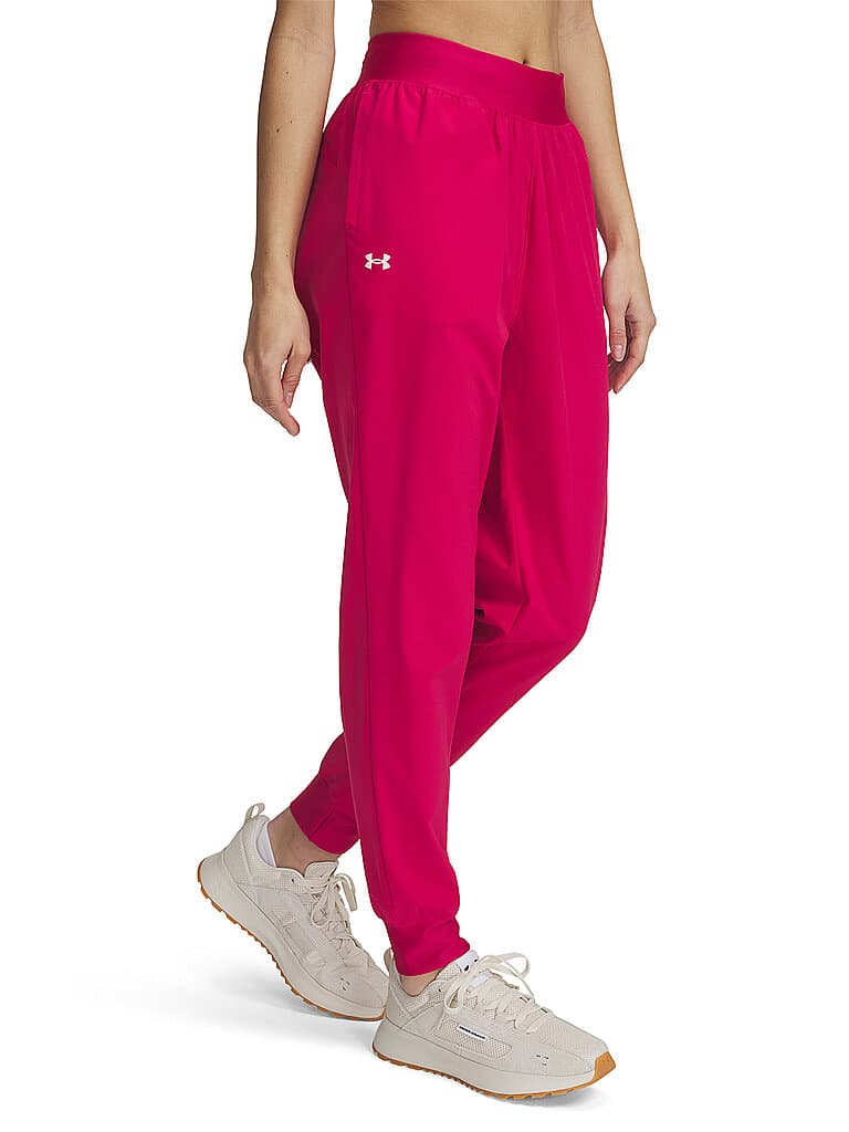 UNDER ARMOUR Damen Jogginghose UA ArmourSport High Rise beere | XL