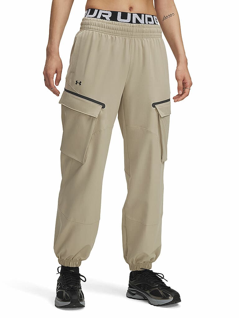 UNDER ARMOUR Damen Jogginghose UA Unstoppable Cargo camel | L