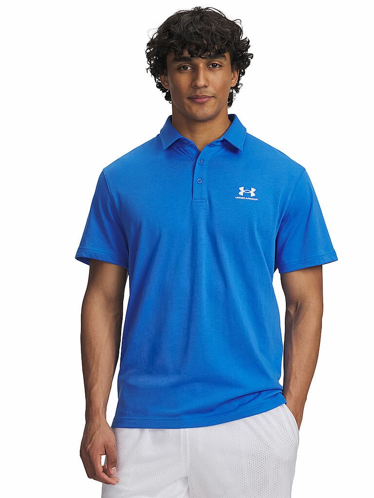 UNDER ARMOUR Herren Polo UA Icon blau | XXL