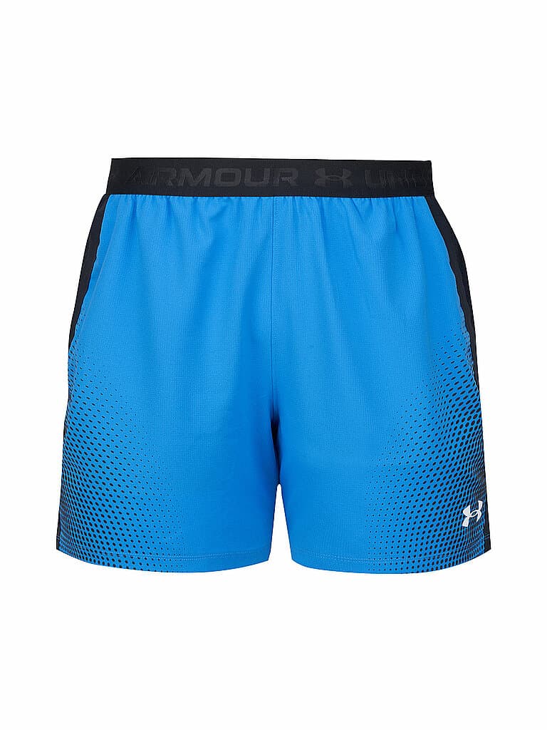 UNDER ARMOUR Herren Fitnessshort UA Vanish mit Grafik blau | XXL