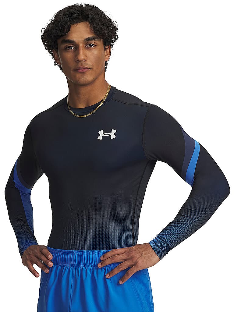 UNDER ARMOUR Herren Fitnessshirt UA HeatGear® schwarz | XL