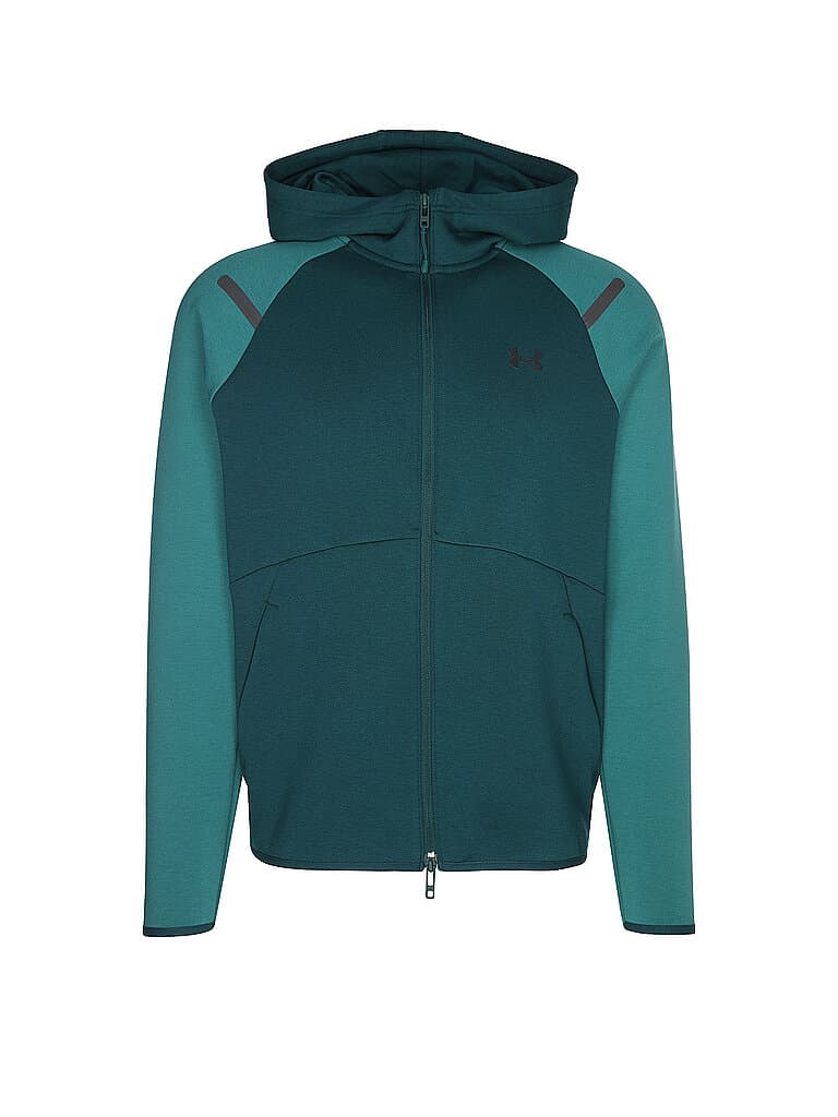 UNDER ARMOUR Herren Kapuzenjacke UA Unstoppable dunkelgrün | XXL