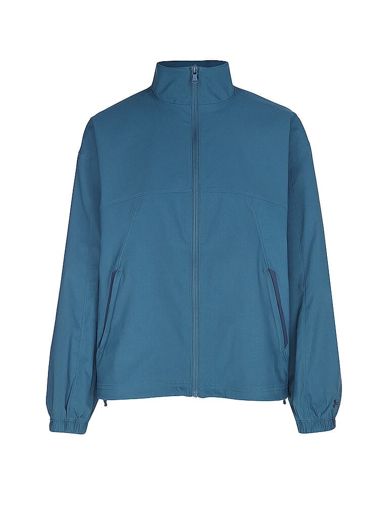 UNDER ARMOUR Damen Jacke UA Unstoppable Webstoff dunkelblau | L