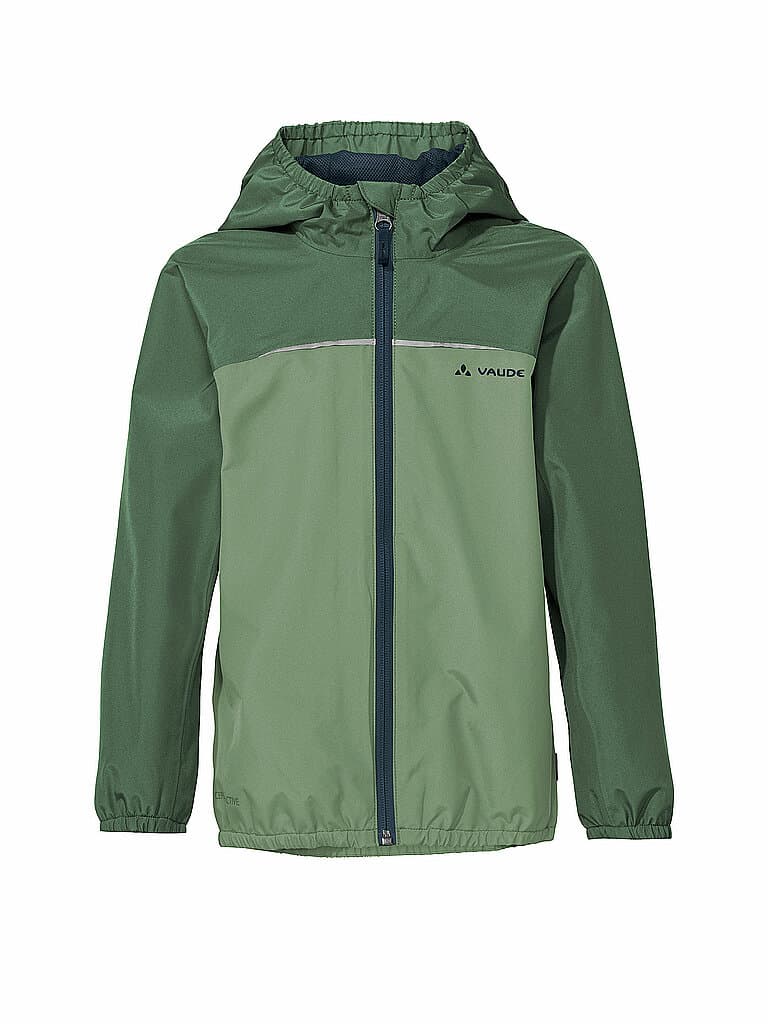 VAUDE Kinder Regenjacke Turaco III dunkelgrün | 158-164