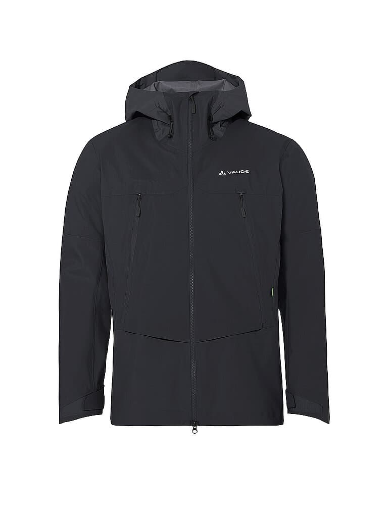 VAUDE Herren Wanderjacke Croz Alpine 3L Hoodie schwarz | L