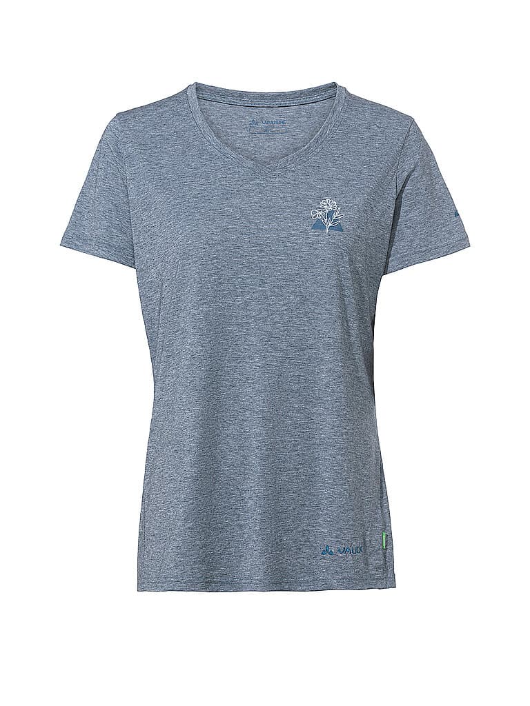 VAUDE Damen Funktionsshirt Skomer III Print dunkelblau | 48