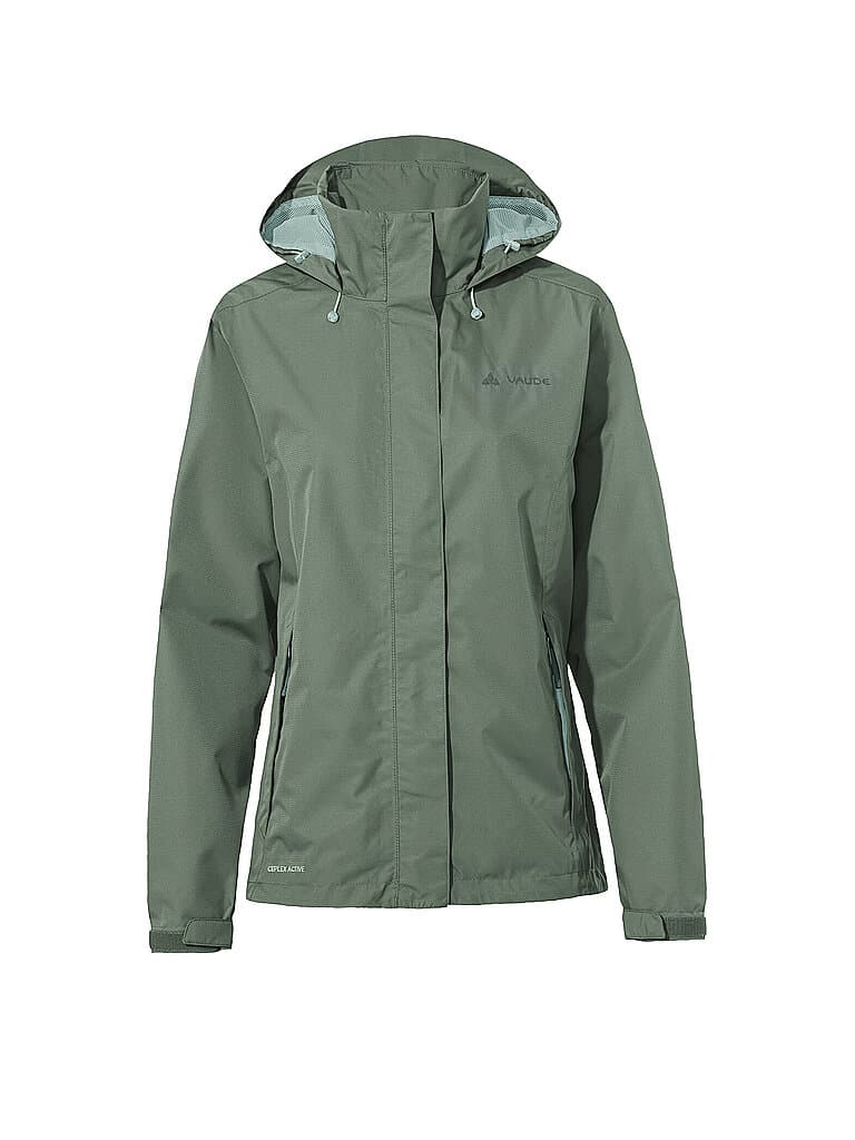 VAUDE Damen Regenjacke Escape Light hellgrün | 46