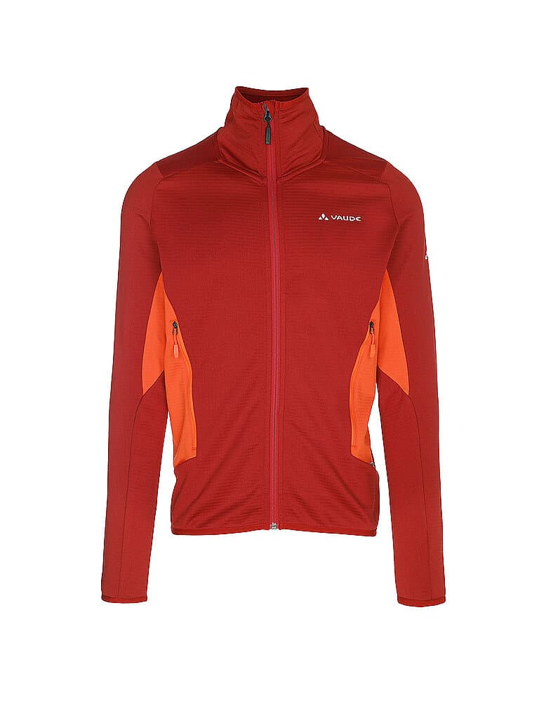 VAUDE Herren Fleecejacke Monvisio dunkelrot | XXL