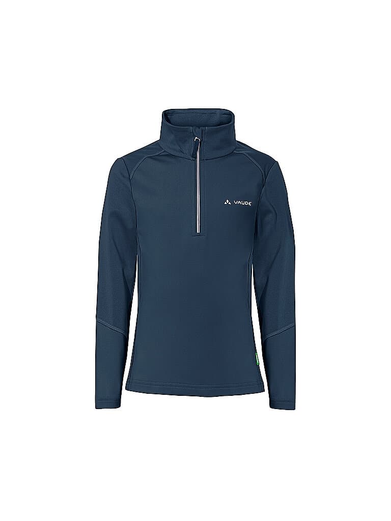 VAUDE Kinder Wandershirt Livigno Halfzip dunkelblau | 158-164