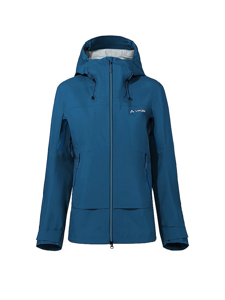 VAUDE Damen Wanderjacke Croz Alpine 3L Hoodie dunkelblau | 40
