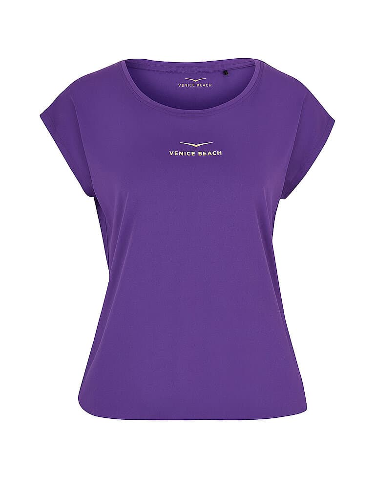 VENICE BEACH Damen Fitnessshirt Wonder lila | M