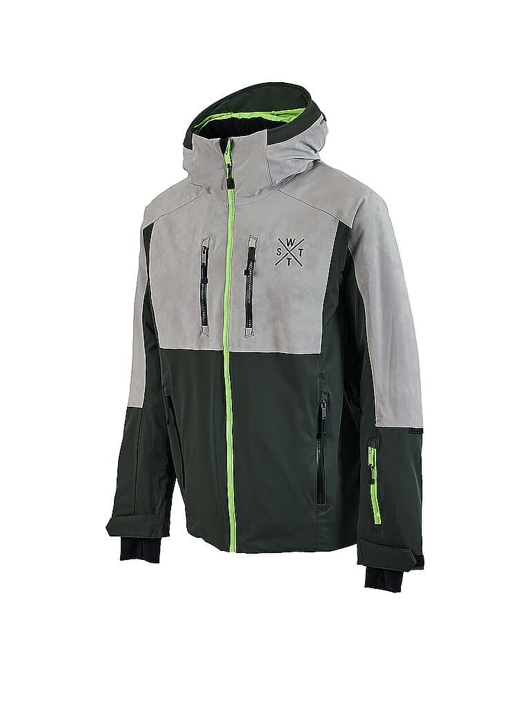 WATTS Herren Skijacke Blow dunkelgrün | XL