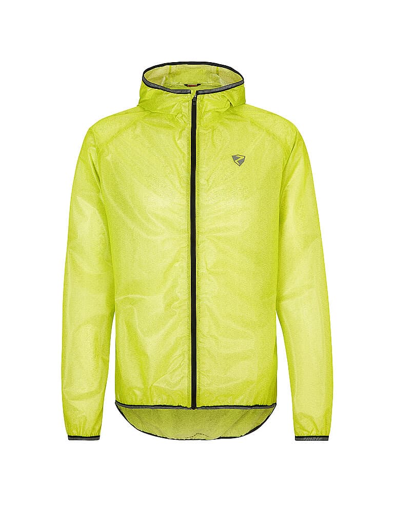ZIENER Herren Regenjacke Natius Hoodie gelb | 58