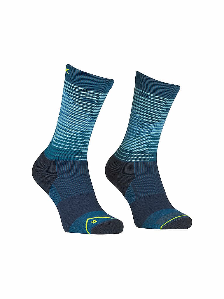 ORTOVOX Herren Wandersocken All Mountain Mid Socks M dunkelblau | 42-44